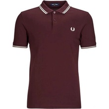 Fred Perry polokošele s krátkym rukávom Twin tipped červené