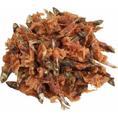For Dogs and Cats Rybička 6 cm omotaná kuřecím masem 250 g
