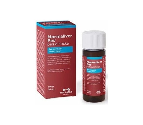 Normaliver pre psy a mačky 50 ml