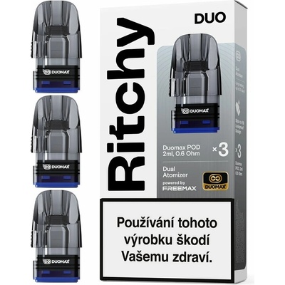 Ritchy DUO DUOMAX Pod Cartridge 0,6 Ohm 3ks