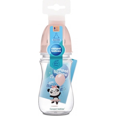 Canpol babies Шише Exotic Animals 240мл FL (35/221_pin)