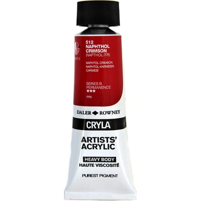 Daler-Rowney Cryla Artists’ АКРИЛНА боя Napthol Crimson 75 ml 1 бр (125075512)
