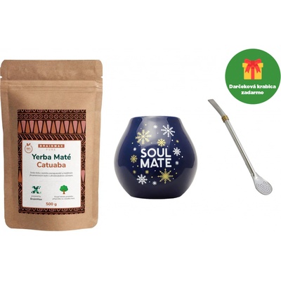 BrainMax Pure Organic Yerba Maté Catuaba 1000 g