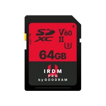 GOODRAM SDXC UHS-II 64GB IRP-S6B0-0640R12