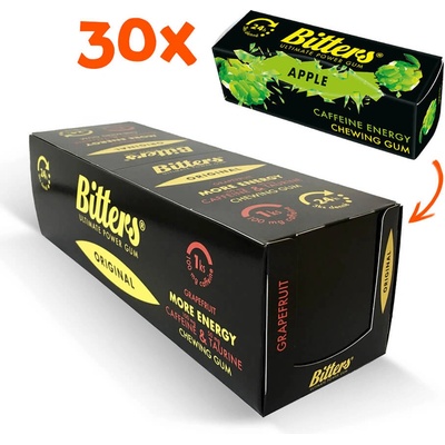 Bitters energetické žvýkačky 3 ks Jablko – Hledejceny.cz
