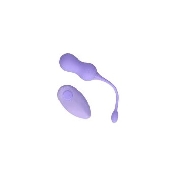 Loveline Vibrating Egg with Remote Control - Violet Harmony (P26725)