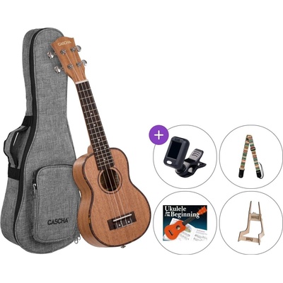 Cascha HH 2026 SET Natural Сопрано укулеле (HH2026-SET)
