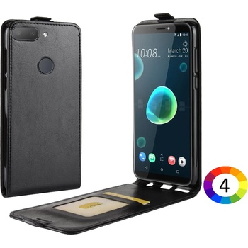 Image 1 of HTC Desire 12+/12 Plus Flip3 Кожен Калъф и Скрийн Протектор