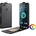 HTC Desire 12+/12 Plus Flip3 Кожен Калъф и Скрийн Протектор