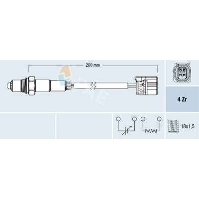 Lambda sonda FAE 77786