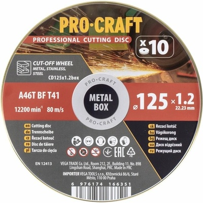 Procraft CD125x1.2b 10 ks