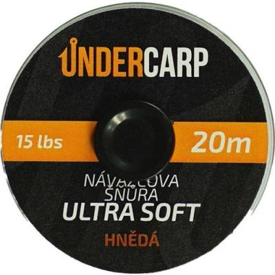 UnderCarp Pletená Šňůra Ultra Soft 20m 15lb