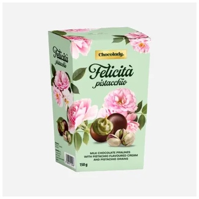 Chocolady Pistaccio Pistáciové prálinky 150 g