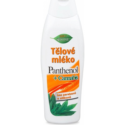 Bione Cosmetics Panthenol & Cannabis telové mlieko 500 ml