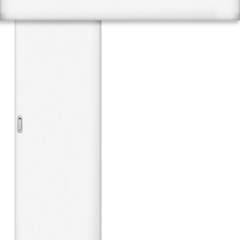 Invado Posuvné dvere na stenu Norma Decor 1 Biela CPL 80 x 197 cm