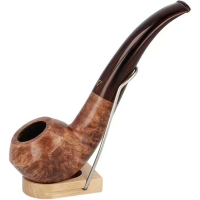MonteBello Bent Bulldog hnedá hladká filter 9mm