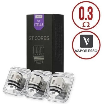 Image 1 of Vaporesso Изпарителна глава Vaporesso GT CCELL2 Coil 0.3ohm
