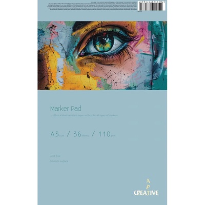 Скицник Marker Pad А3, 110 g, 36 листа (33752-А)
