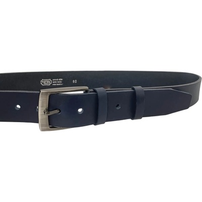 Penny Belts kožený opasek 34-56 modrý