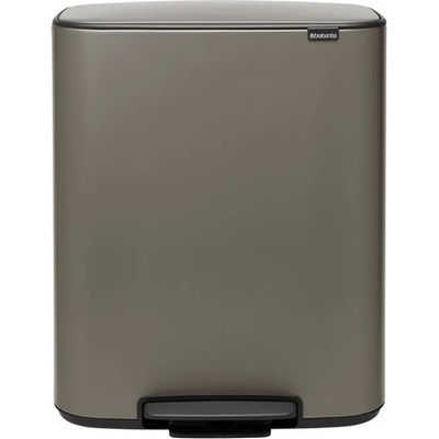 Brabantia Pedálový odpadkový kôš BO 60 l, platina, Brabantia (BRAB211409)