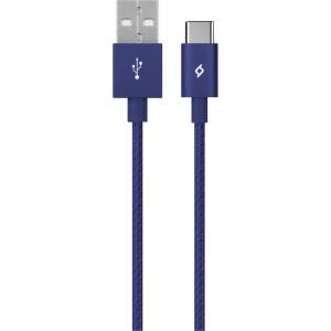Ttec Кабел AlumiCable Type C 2.0 Charge/Data Cable - Син