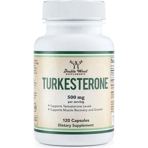 Double Wood Supplements Turkesterone, 120 капсули, Double Wood