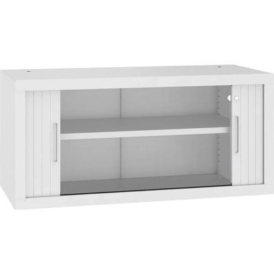 Malow Policová roletová skříň SBM 404 M bílá šedá, bílá šedá – Zboží Mobilmania