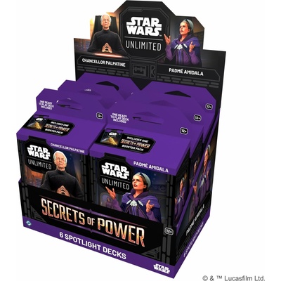 Fantasy Flight Games Star Wars: Unlimited – Secrets of Power Spotlight Deck Padmé Amidala