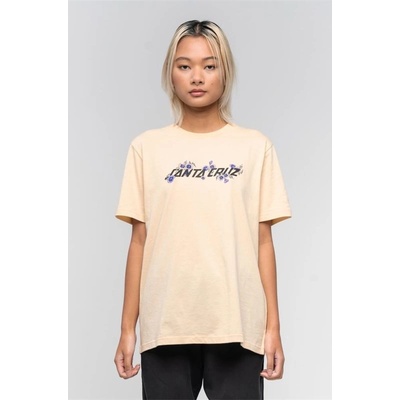 SANTA CRUZ Poppy Strip T-Shirt Sand