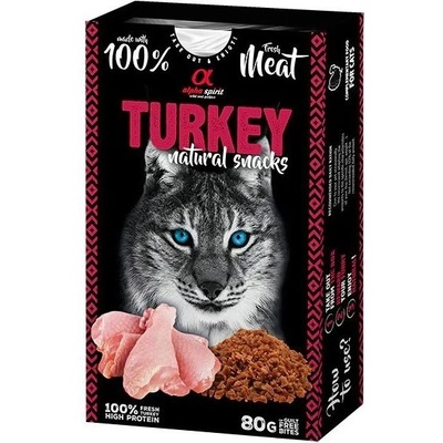 Alpha spirit Котешки Натурален Снак Турция 80 г