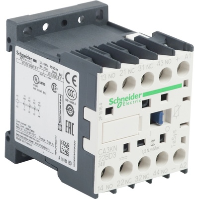 SCHNEIDER ELECTRIC SCHNEIDER Stykač CA3KN22BD3 24VDC CA3KN22BD3