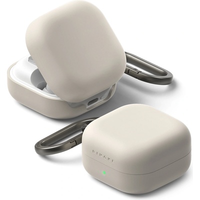 Ringke Калъф за Samsung Galaxy Buds 4 Pro - Silicone - Ringke - Stone