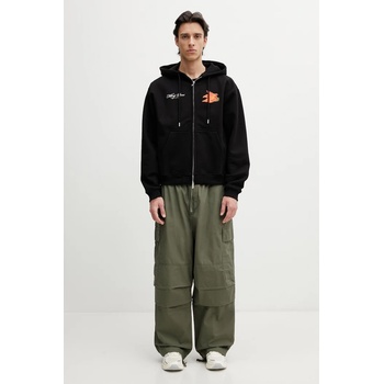 Filling Pieces уголемен мъжки памучен суичър Zucchini (412633501289.130)