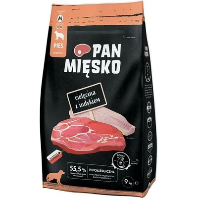 Pan Mięsko Telecí s krůtou M 9 kg