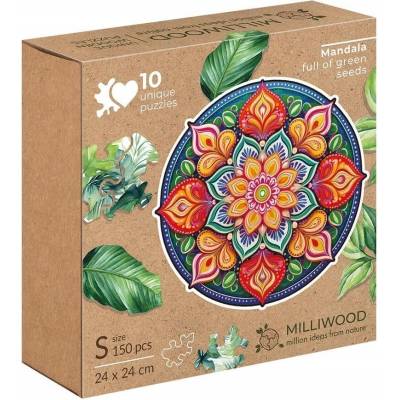 Milliwood Peace Harmony mandala naděje dřevěné 150 dílků