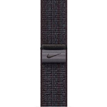 Apple Каишка Apple - Nike Sport Loop, Apple Watch, 40 mm, Black/Blue (mc1l4zm/a)