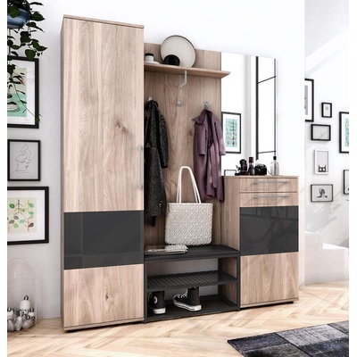 Антре Фигаро кастело грейдж и антрацит гланц МДФ