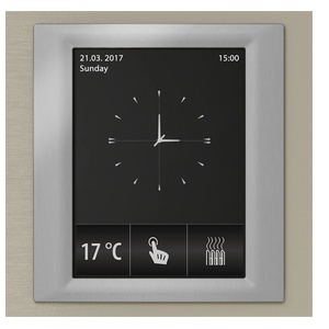 ELKO EP RF Touch-W Сензорно устройство за управление Титан Сив-металик Бял (RFTW-ATI-BMG-CWH)