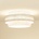 Brilagi - LED таванно осветление DOVER SPACE 12W, Ø50 см, сиво/крем (BG1159)