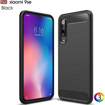 Image 1 of Xiaomi Mi 9 SE Удароустойчив Carbon Fiber Калъф и Протектор