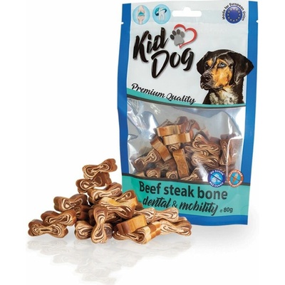 KIDDOG hovädzie kostičky na zuby a kĺby 80 g