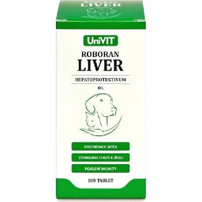 Univit s.r.o. Roboran Liver pro psy a kočky 100 tbl