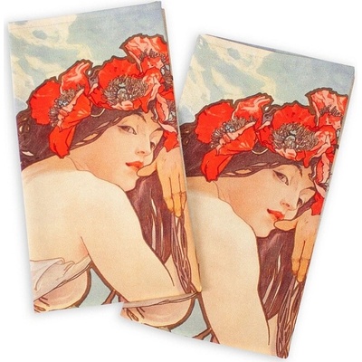 Matějovský ALFONS MUCHA Summer 50 x 60 cm 2ks