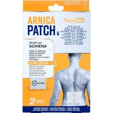 Pharmadoct Patch Arnica Náplasti proti bolesti 2ks XXL 17 × 21,8 cm