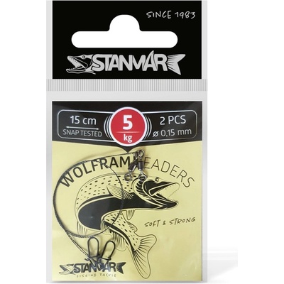 Stan-Mar Wolframové lanko 15cm 5kg 2ks