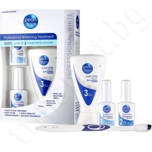 Pearl Drops Professional white Комплект за избелване на зъби 4 части (3256)
