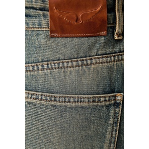 Zadig&Voltaire дънки relaxed fit дамски ETE (WWJE01335)