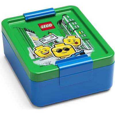 LEGO® Iconic Boy box na desiatu modrá / zelená