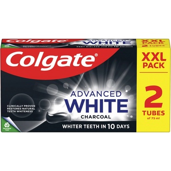 Colgate Advanced White Charcoal 2 x 75 ml
