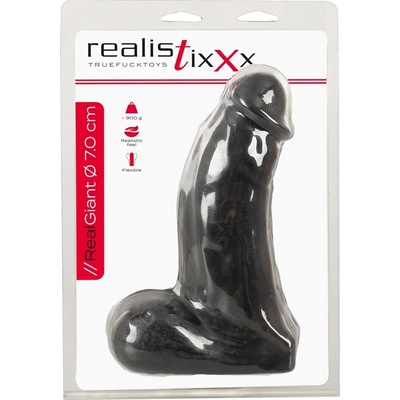 Realistixxx Real Giant 7 cm Black